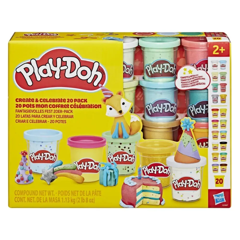 Play Doh 20 Latas para Crear y Celebrar1