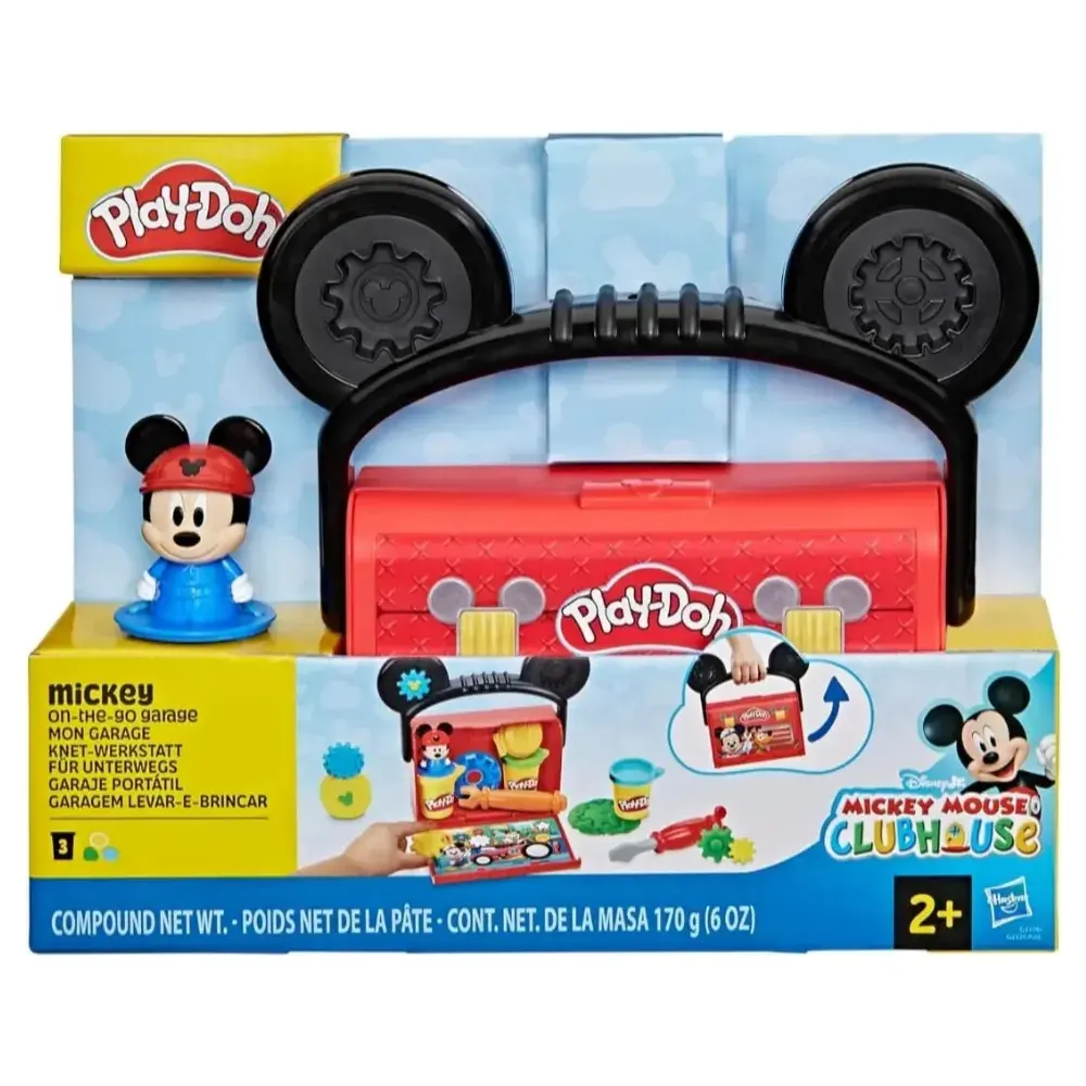 Play Doh Set de Juego Disney Jr Para Llevar Mickey1