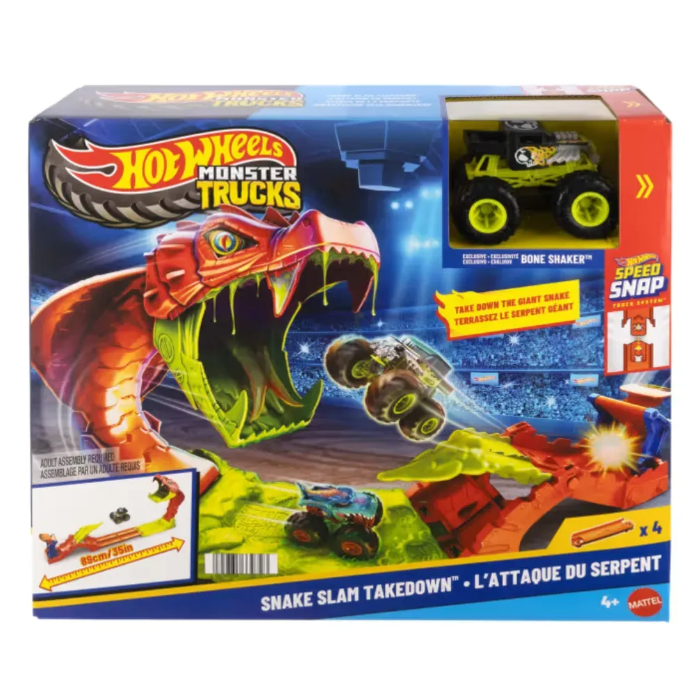 Hot Wheels Monster Trucks Snake Slam1