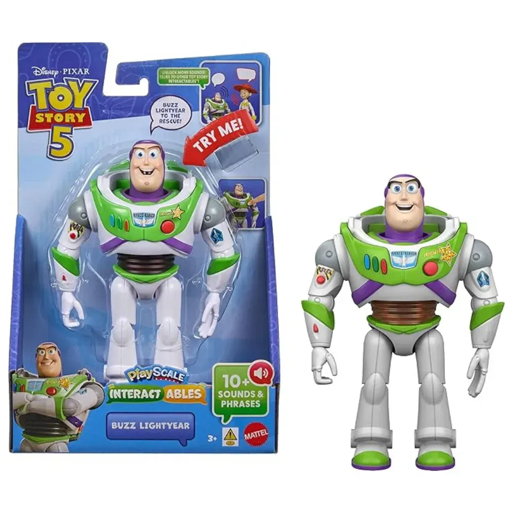 Toy Story 5 Figura Buzz Lightyear Con Voz Interactiva y Sonido1
