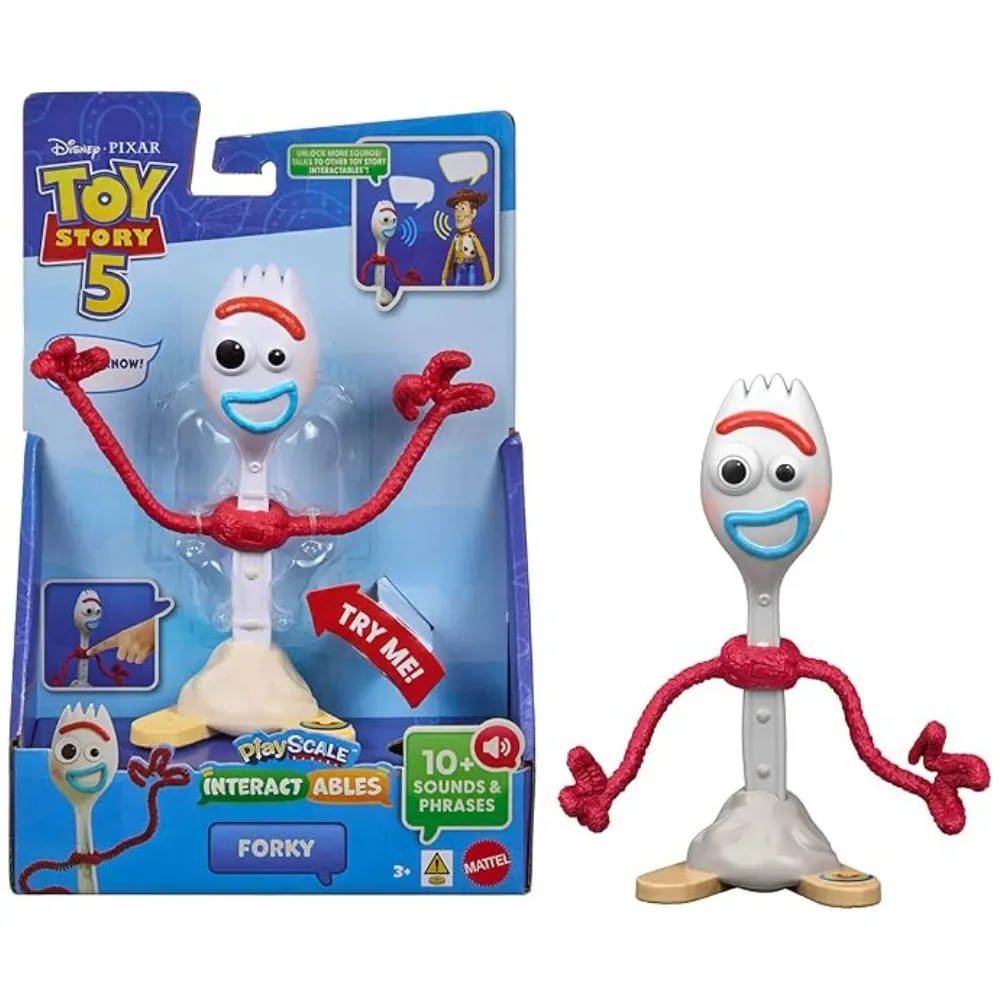 Toy Story 5 Figura Forky Con Voz Interactiva y Sonido1
