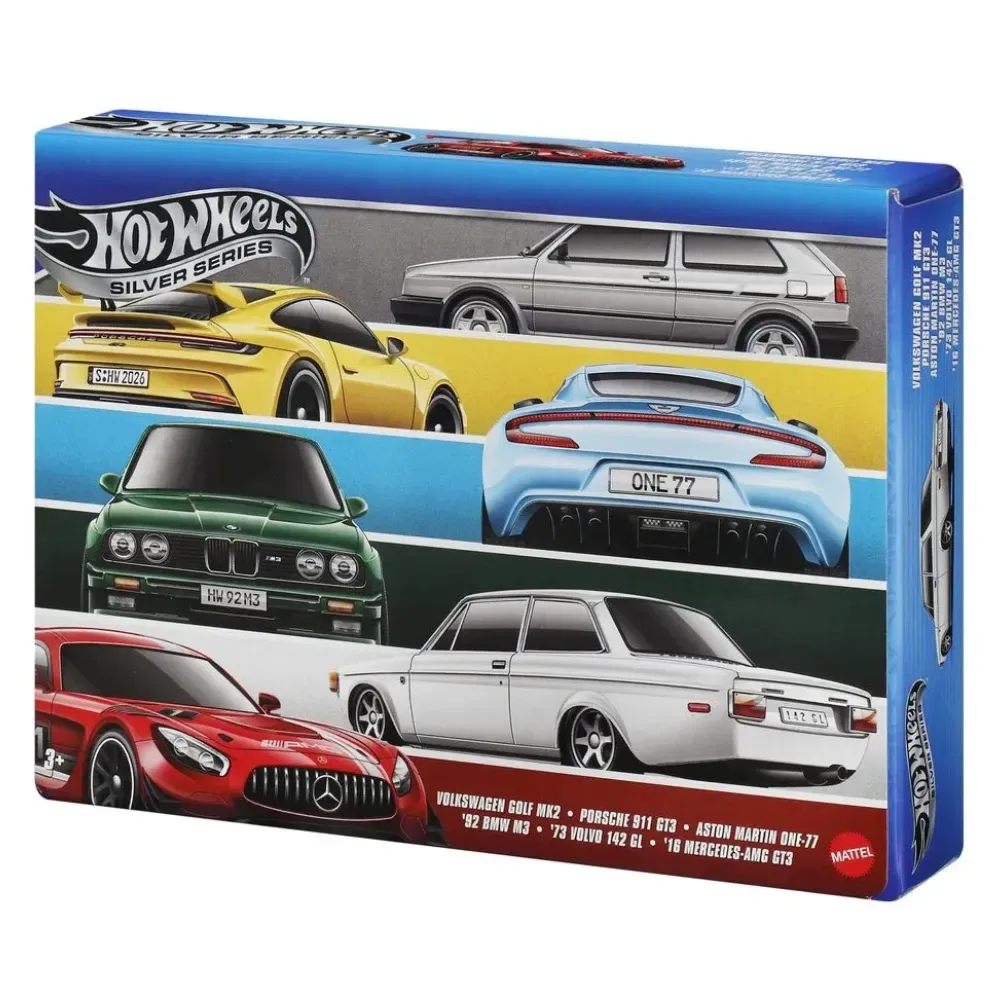 Hot Wheels Silver Series Euro Style Multipack1