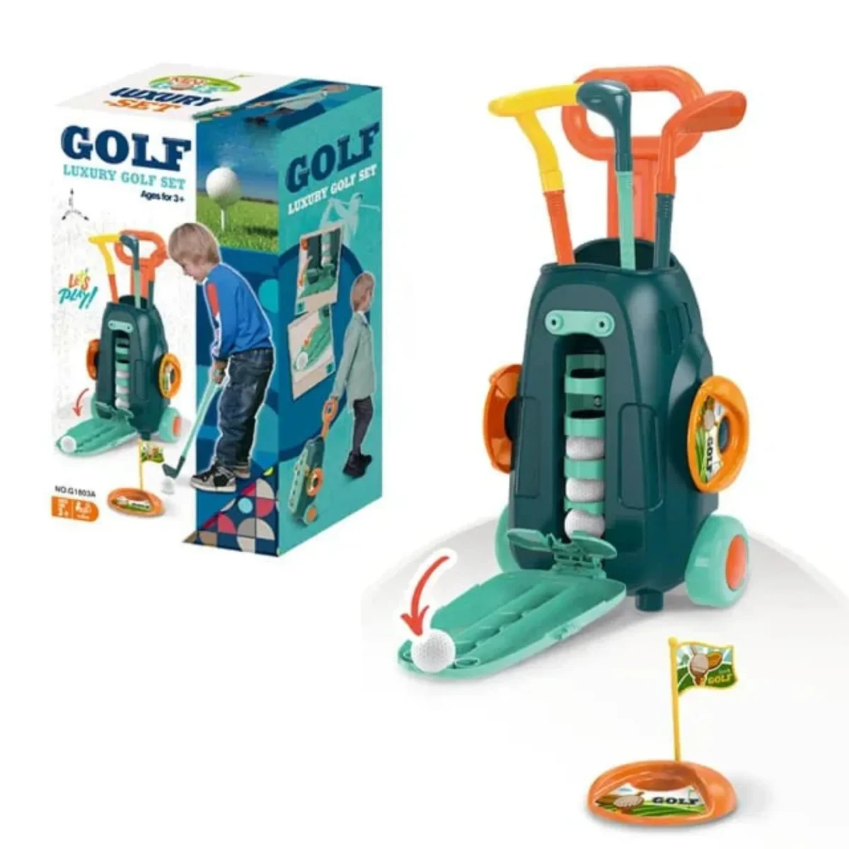 Set De Golfito De Lujo1