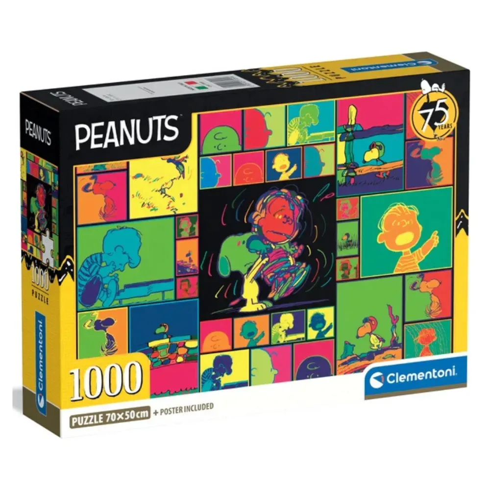 Clementoni Rompecabezas X 1000 Pzas - Peanuts Snoopy 12