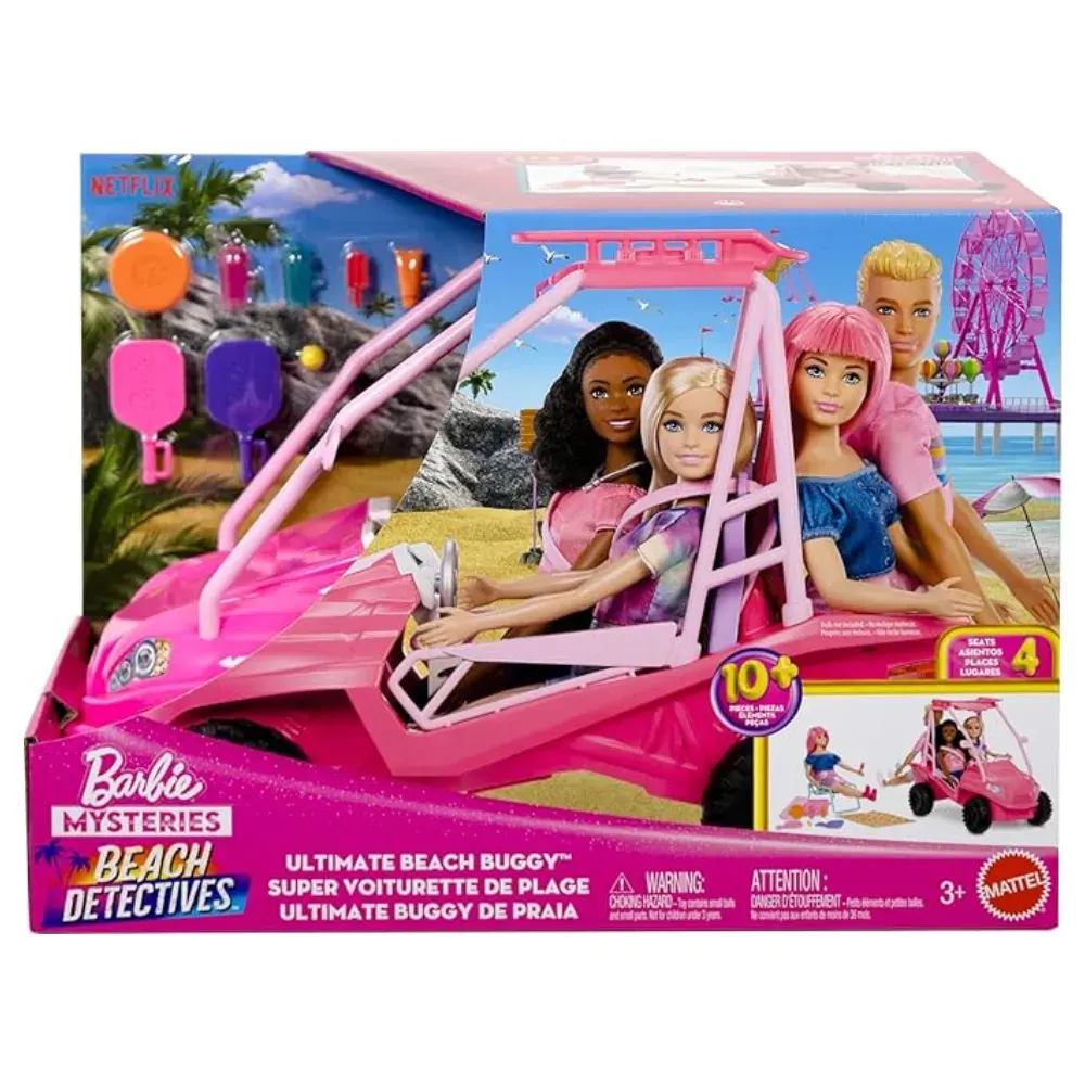 Barbie Detectives En La Playa - Vehículo Buggy De Playa1