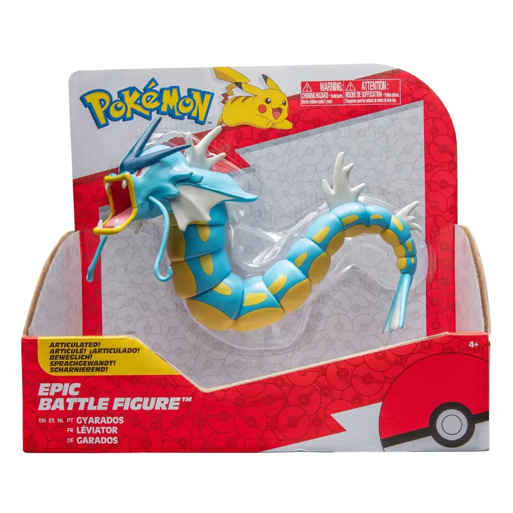 Figura Coleccionable Pokémon Gyarados Epic Battle 30cm 4