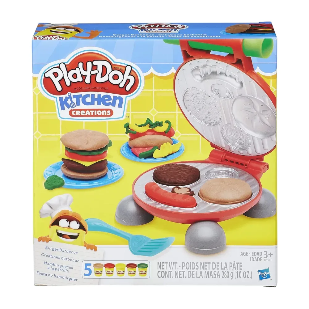 Play-Doh Set de Hamburguesas a la parrilla5