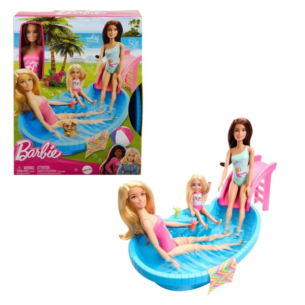 Barbie Alberca Glam Con Muñeca1