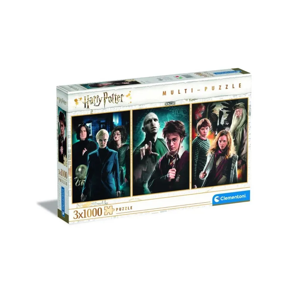 Clementoni Rompecabezas 3 X 1000 Piezas, Harry Potter 21