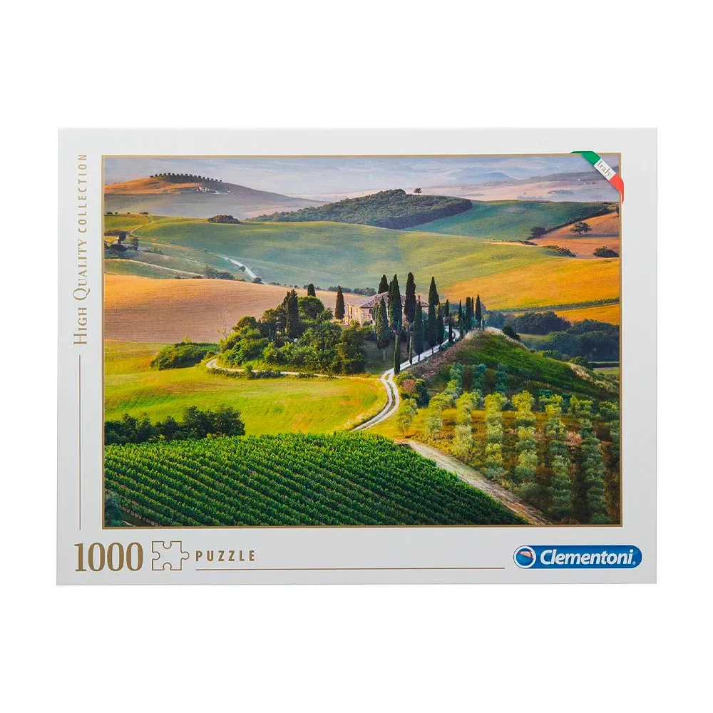 Rompecabeza Clementoni Paisaje Toscana 1000 Pzas2
