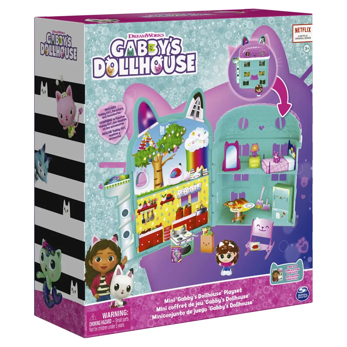 Gabbys Dollhouse Mini Playset con Accesorios5