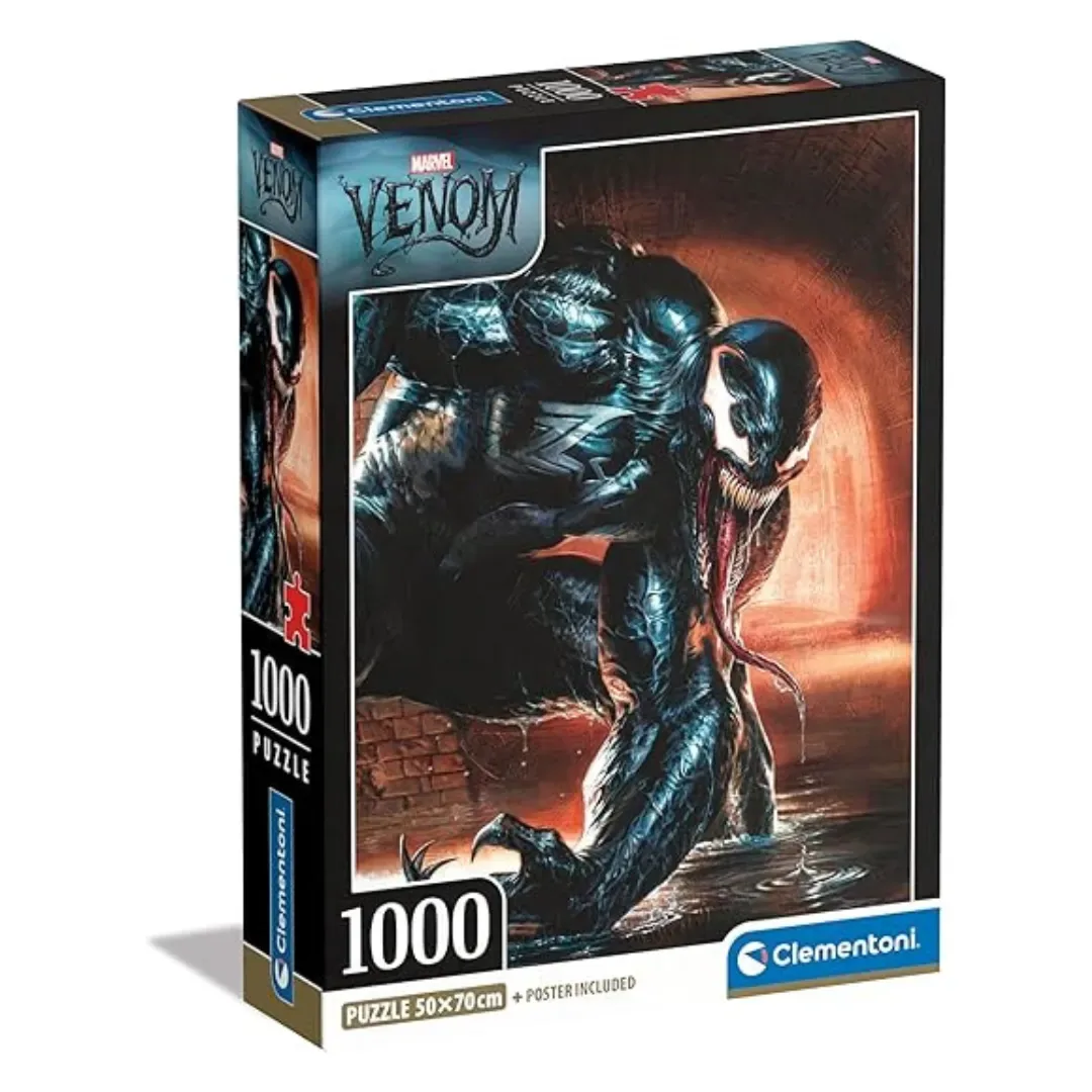 Clementoni Rompecabezas x1000 pzas Marvel Venon3