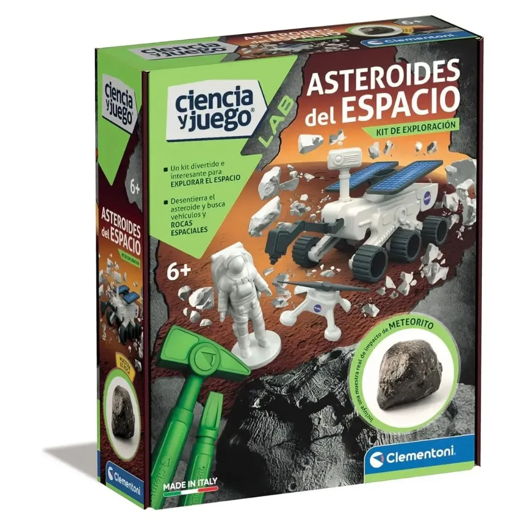 Clementoni NASA Asteroides del Espacio Kit de Exploración Juego científico3