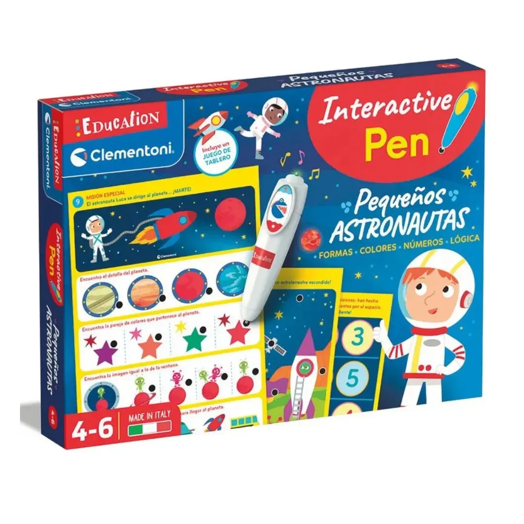Clementoni Boli de aprendizaje Interactivo Pequeños Astronautas4