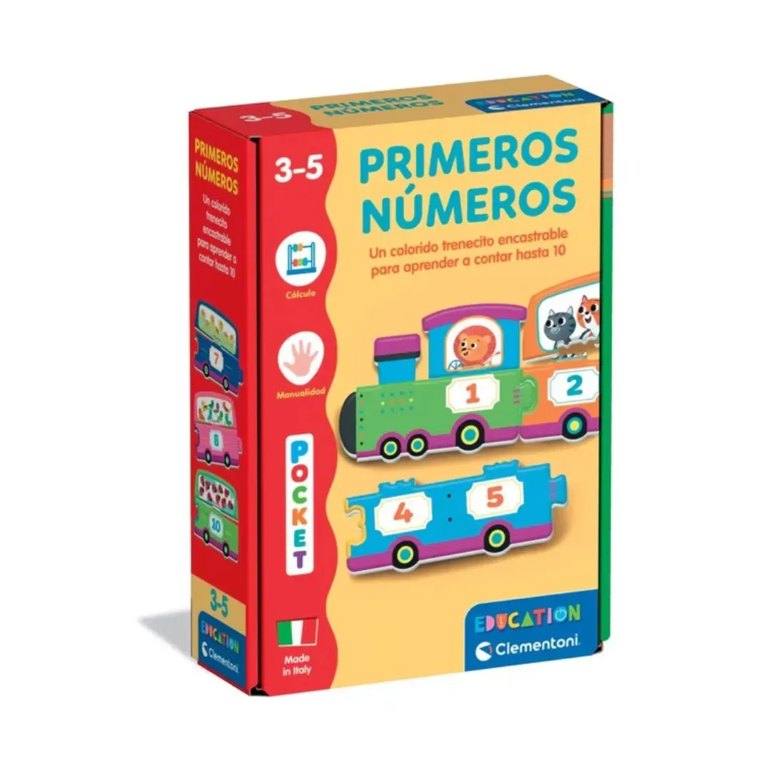 Clementoni Juego Didáctico Numeros y Cantidades -4