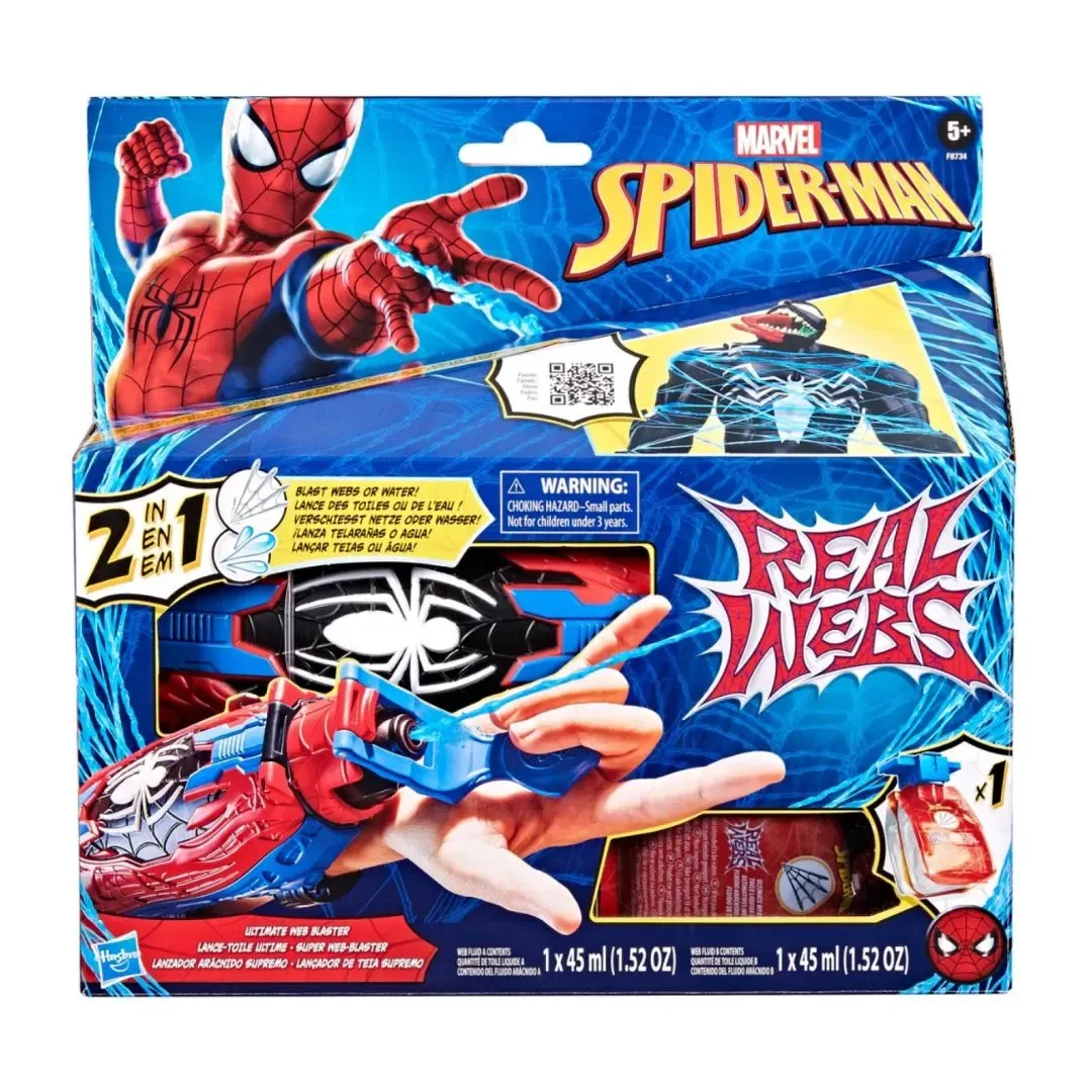 Lanzador Real Webs Arácnido Supremo Spider-Man Marvel1