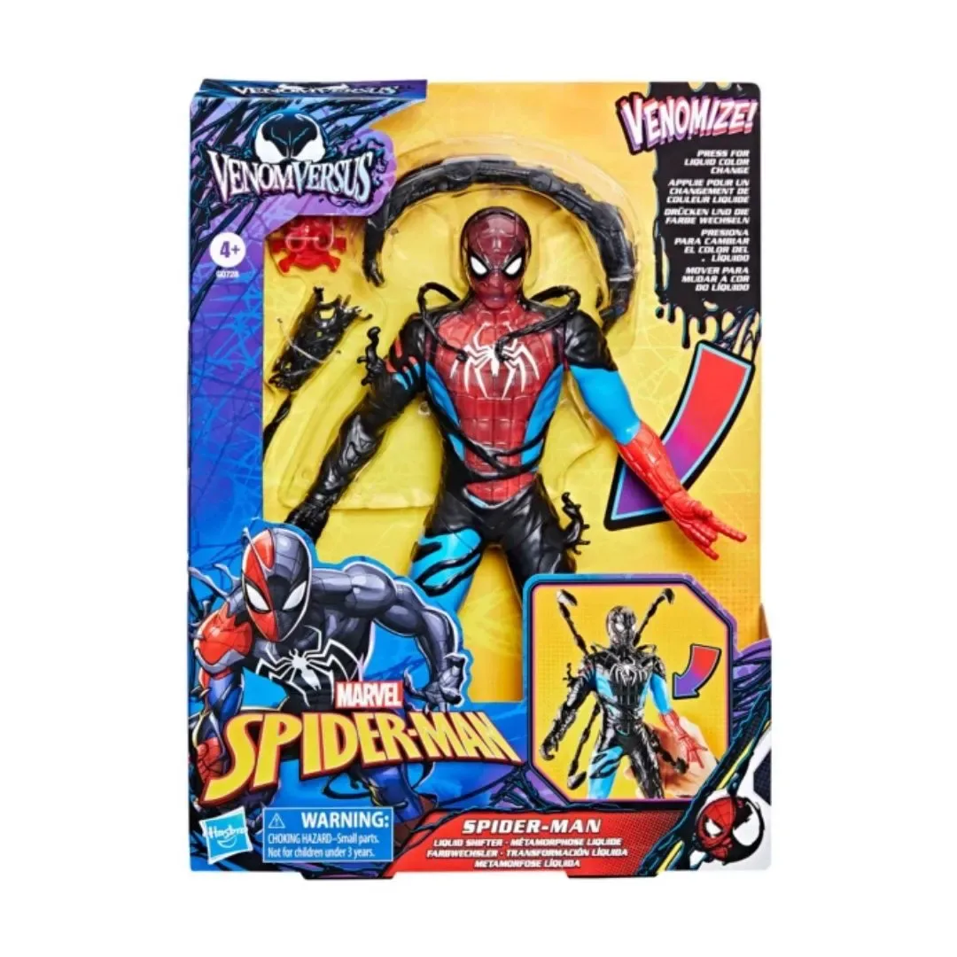 Figura De Acción Spider-man Venomversus Transformación Líquida1
