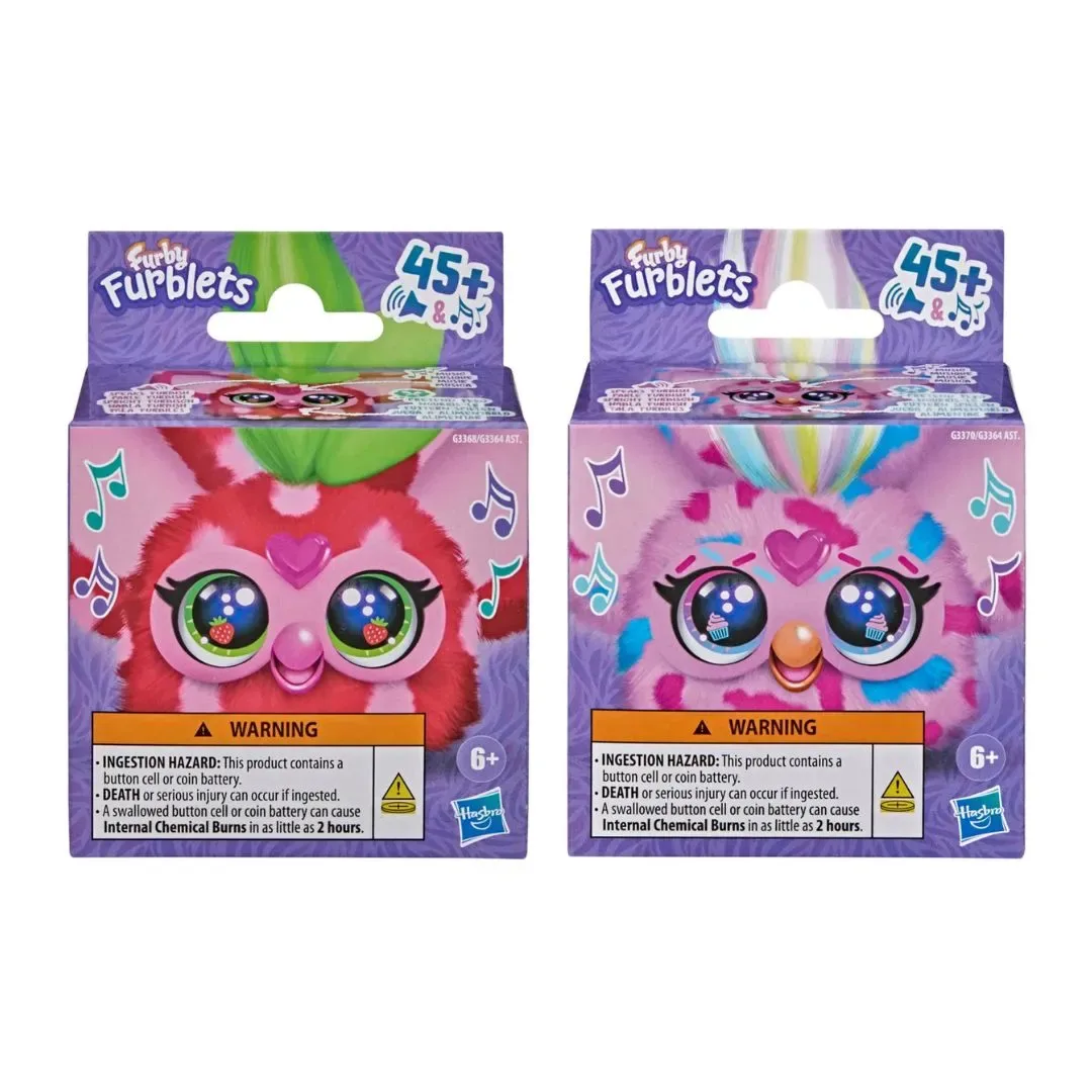 Mini Furby Fur Furblets Interactico Foodies AST Interactivo Surtido1