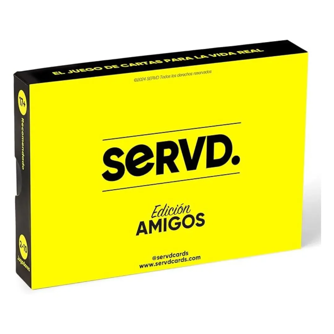 Servd - El divertido Juego de Cartas para Amigos1