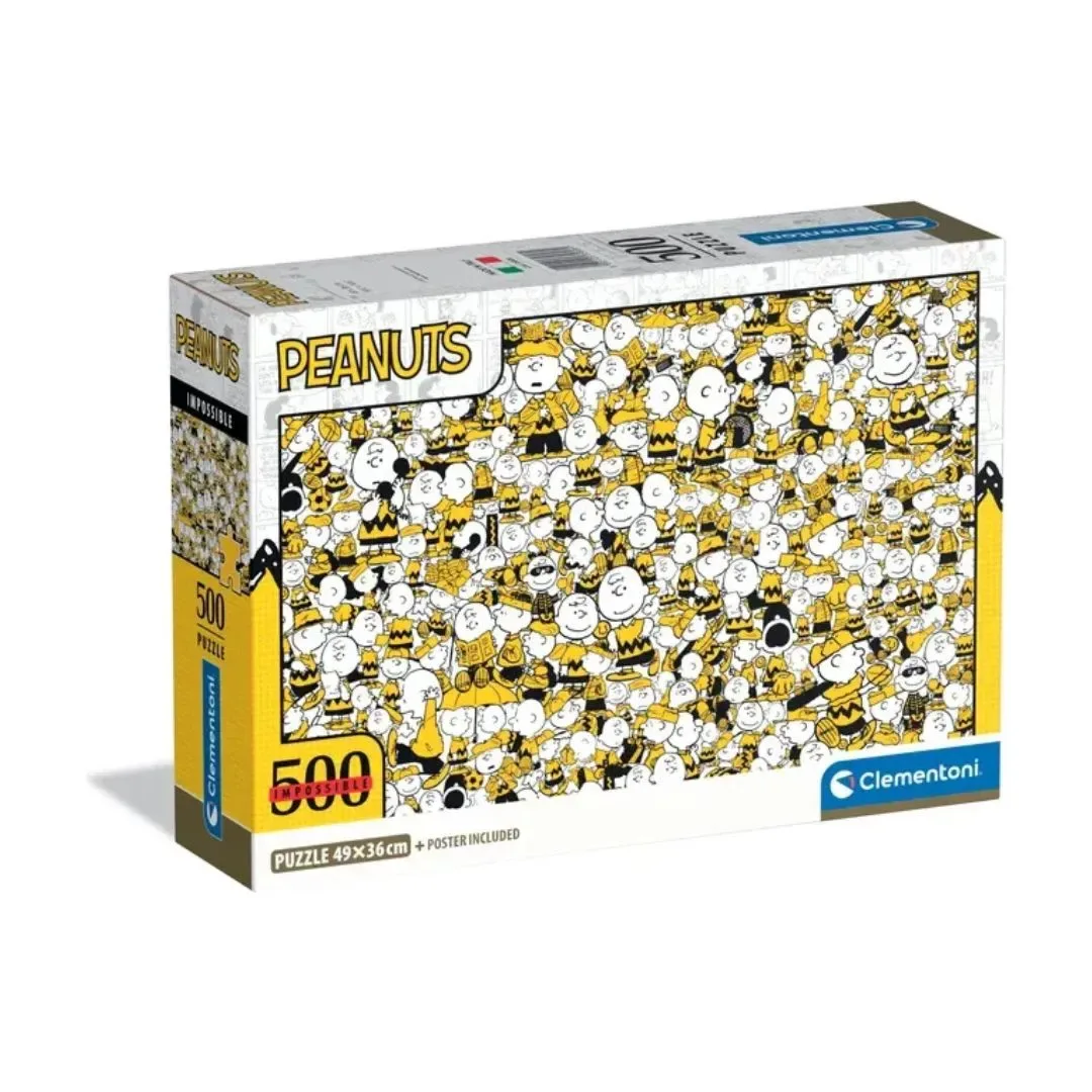 Clementoni Rompecabezas Peanuts Snoopy x500 pzas4