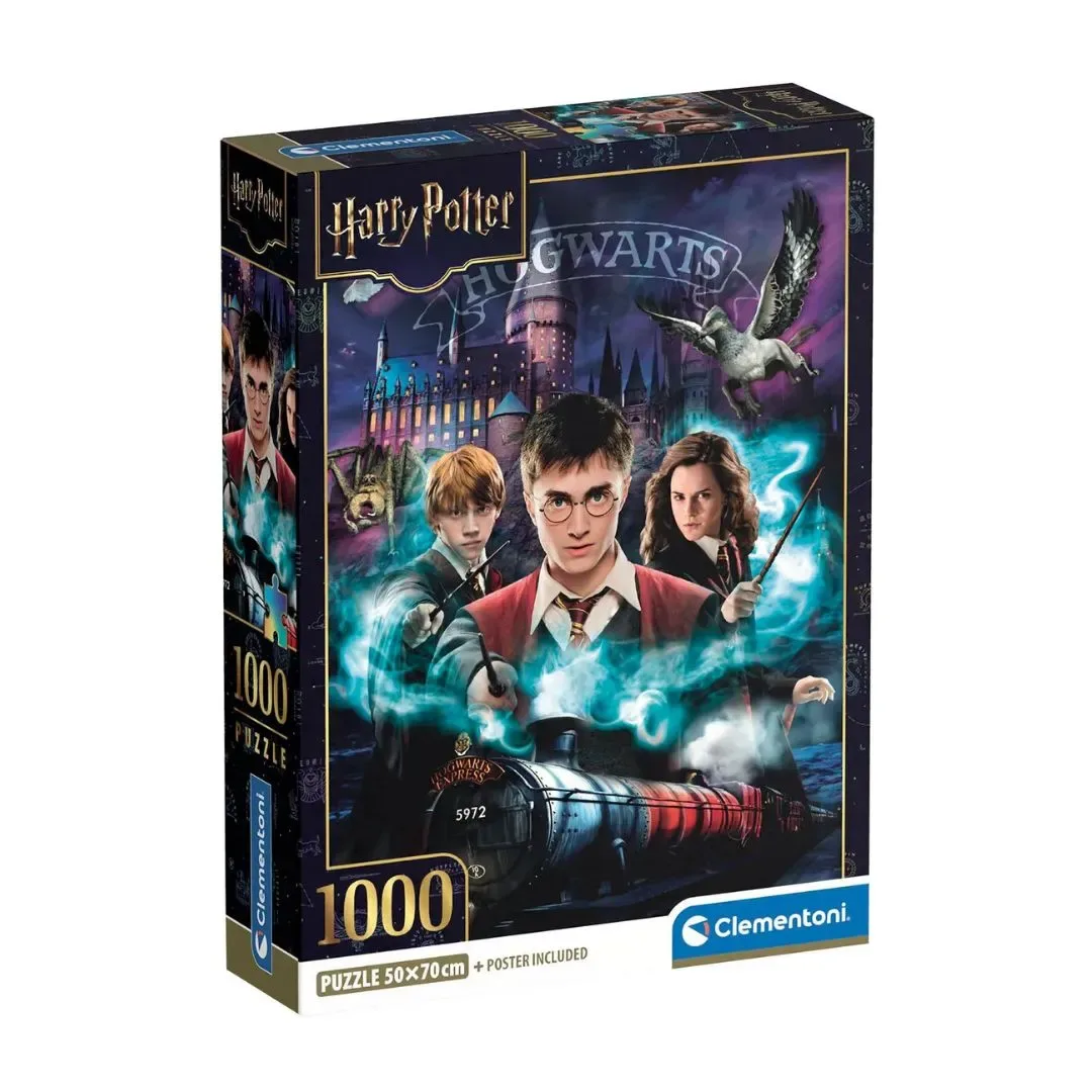 Clementoni Rompecabezas Harry Potter (Harry, Ron y Hermione) x1000 pzas4