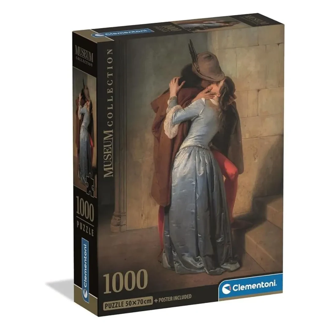 Clementoni Rompecabezas El Beso -Hayez x1000 pzas4