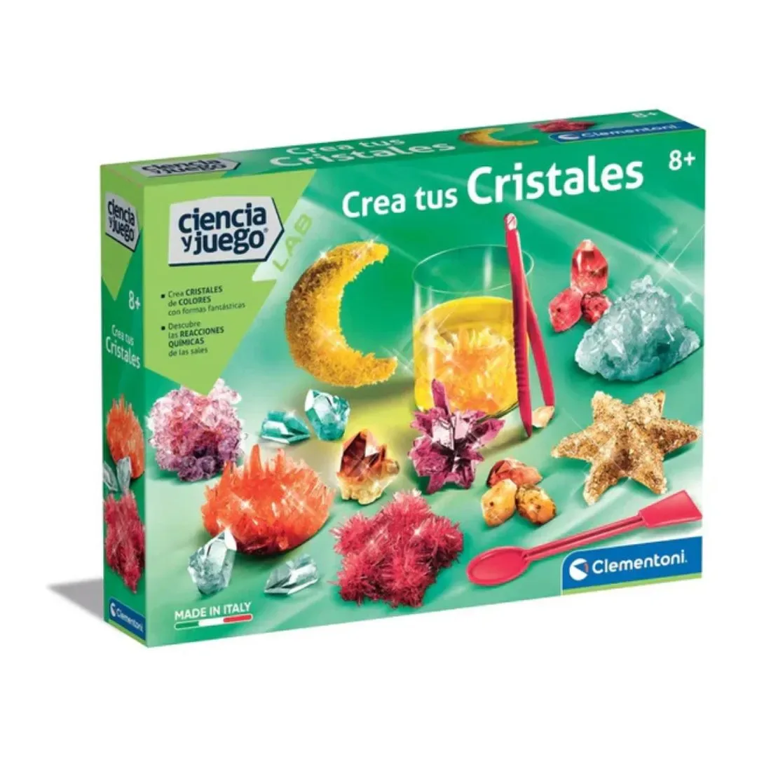Crea tus Cristales Juego Científico para Niños - Clementoni3