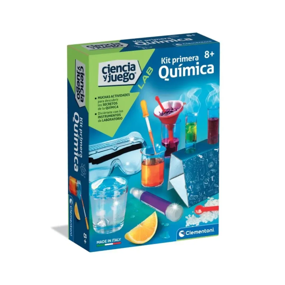 Kit Mi Primera Química Ciencia Y Juego - Clementoni3