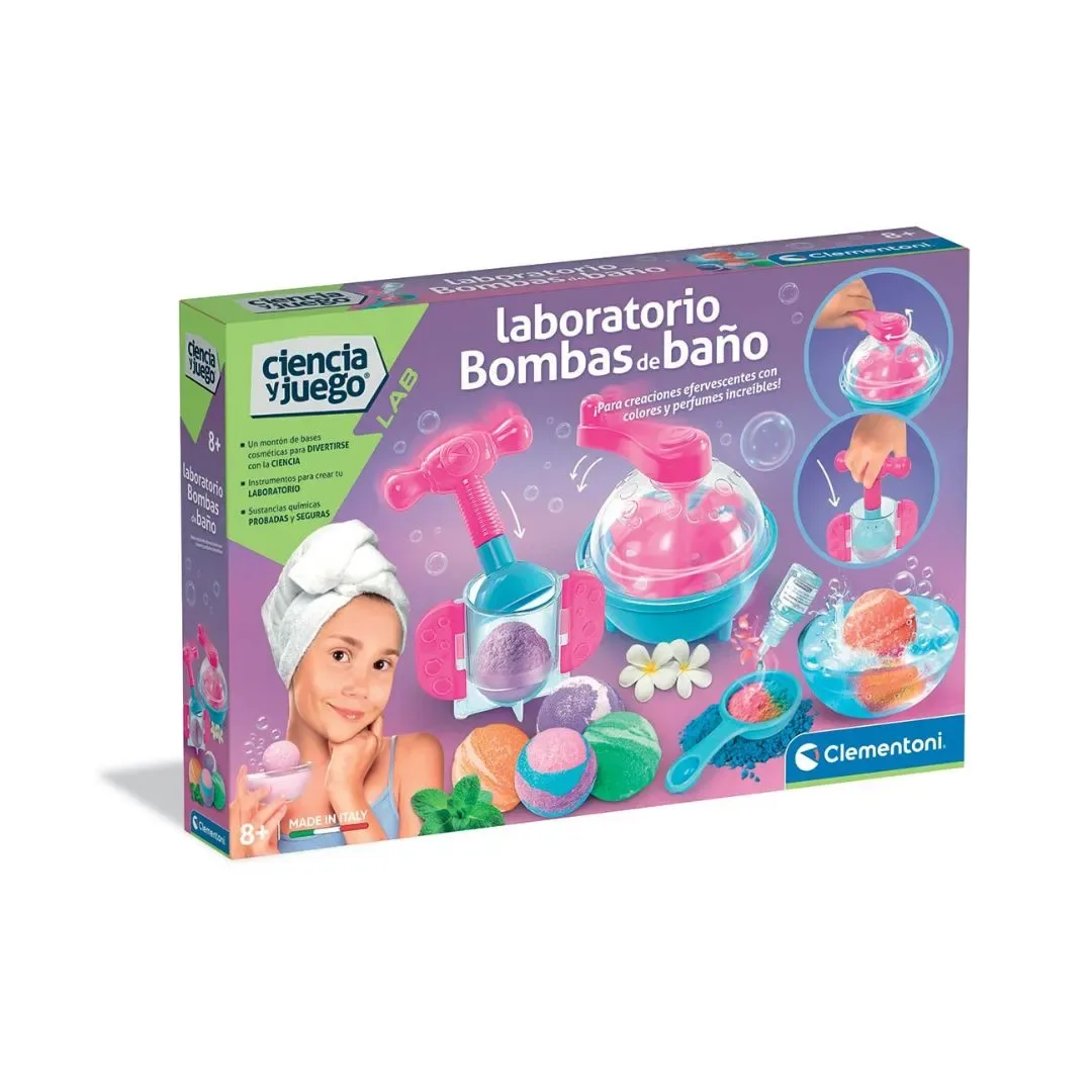 Juego Laboratorio Bombas De Baño Para Niños - Clementoni5