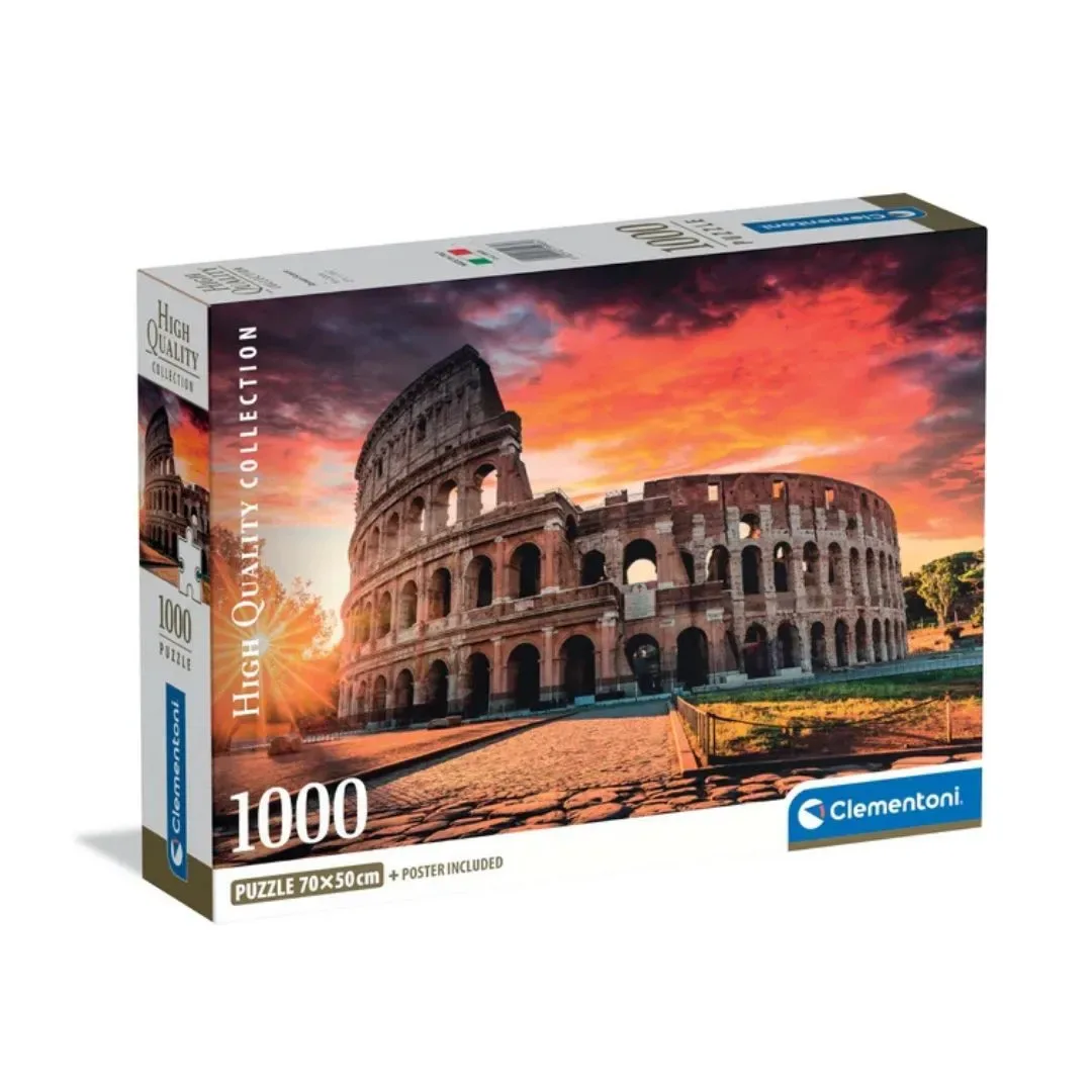 Clementoni Rompecabezas Amanecer en Roma x1000 pzas3
