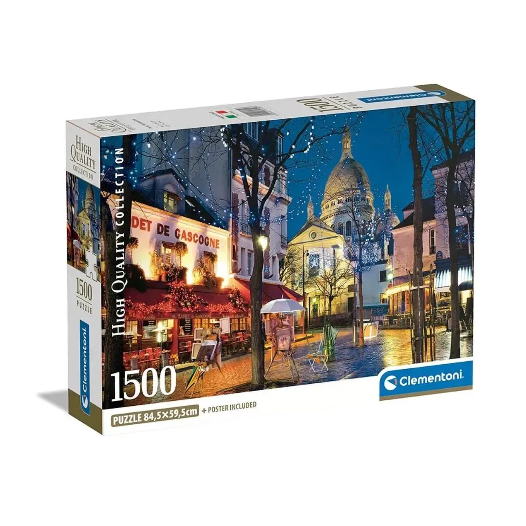 Clementoni Rompecabezas París Montmartre x1500 pzas2