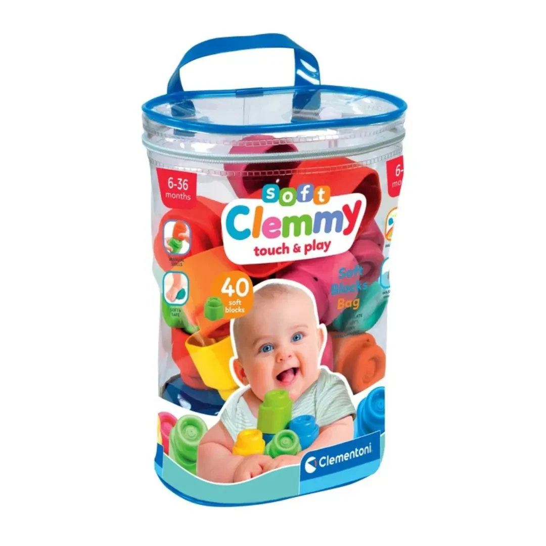 Bloques de Construccion Clemmy 40 piezas Clementoni5