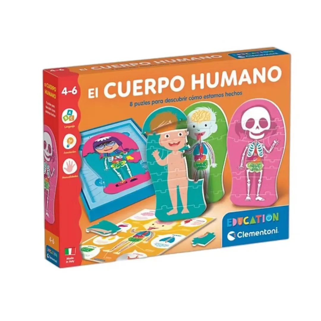 Juego Rompecabezas Del Cuerpo Humano Niños - Clementoni3