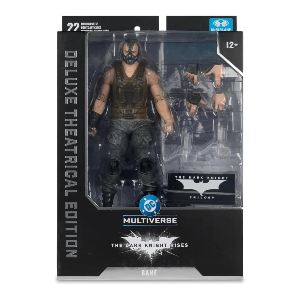Figura De Acción Bane The Dark Knight Rises 18Cm Con Accesorios DC Multiverse5