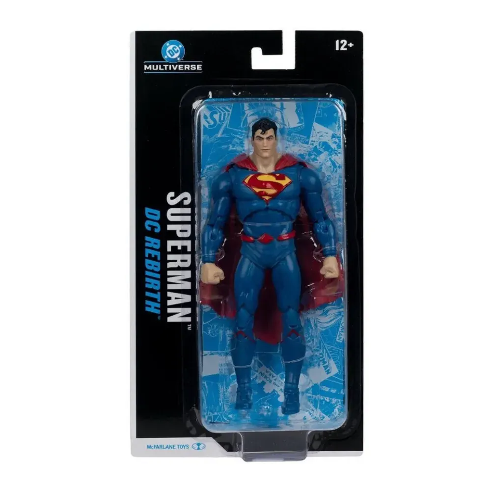 Figura De Acción Superman Dc Rebirth 18Cm DC Multiverse3