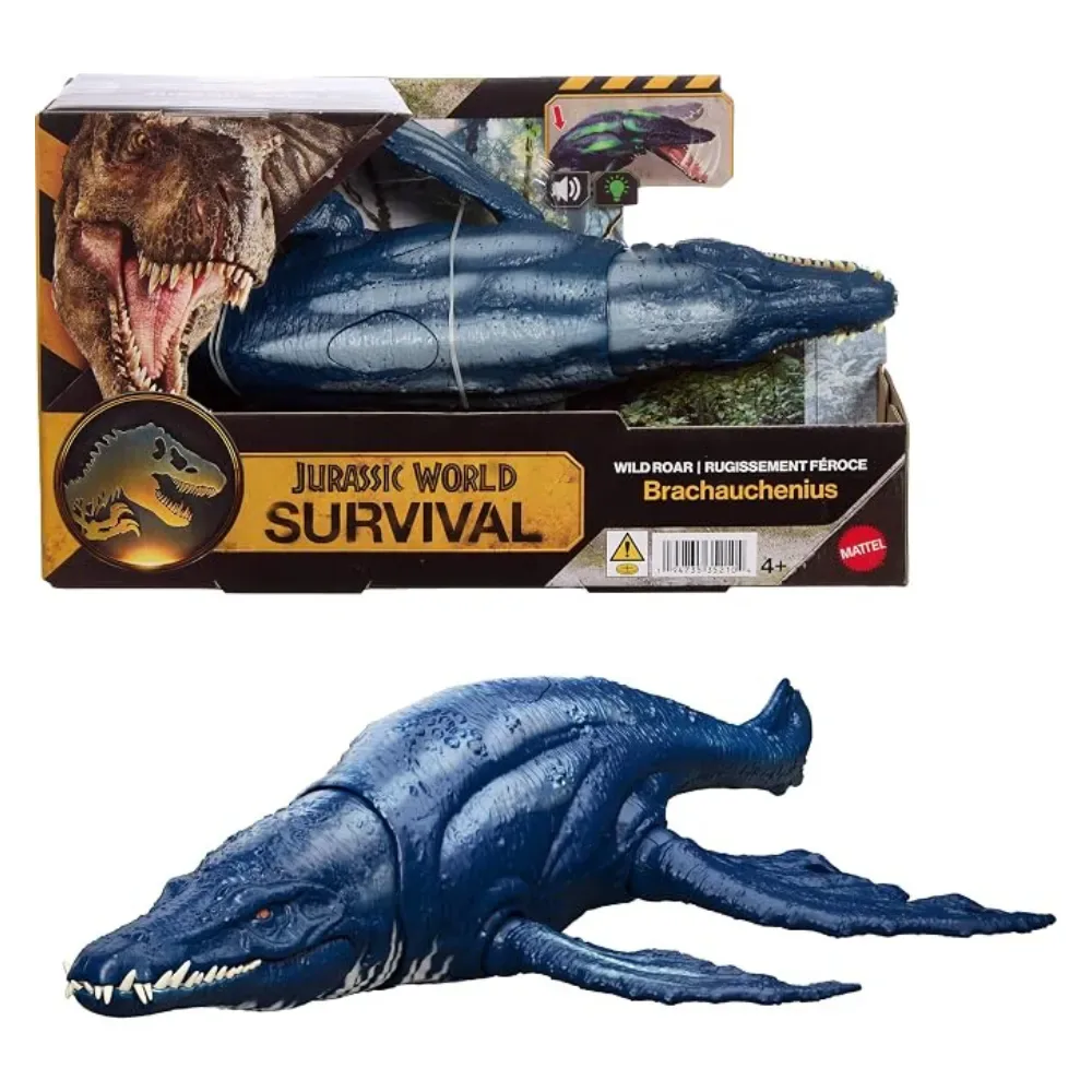 Jurassic World Figura de Acción Dinosaurio Brachauchenius Wild Roar1