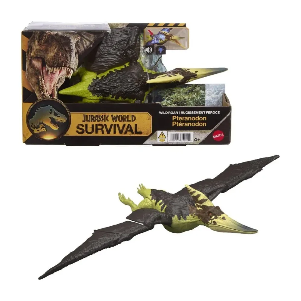 Jurassic World Figura de Acción Dinosaurio Pteranodon Wild Roar1