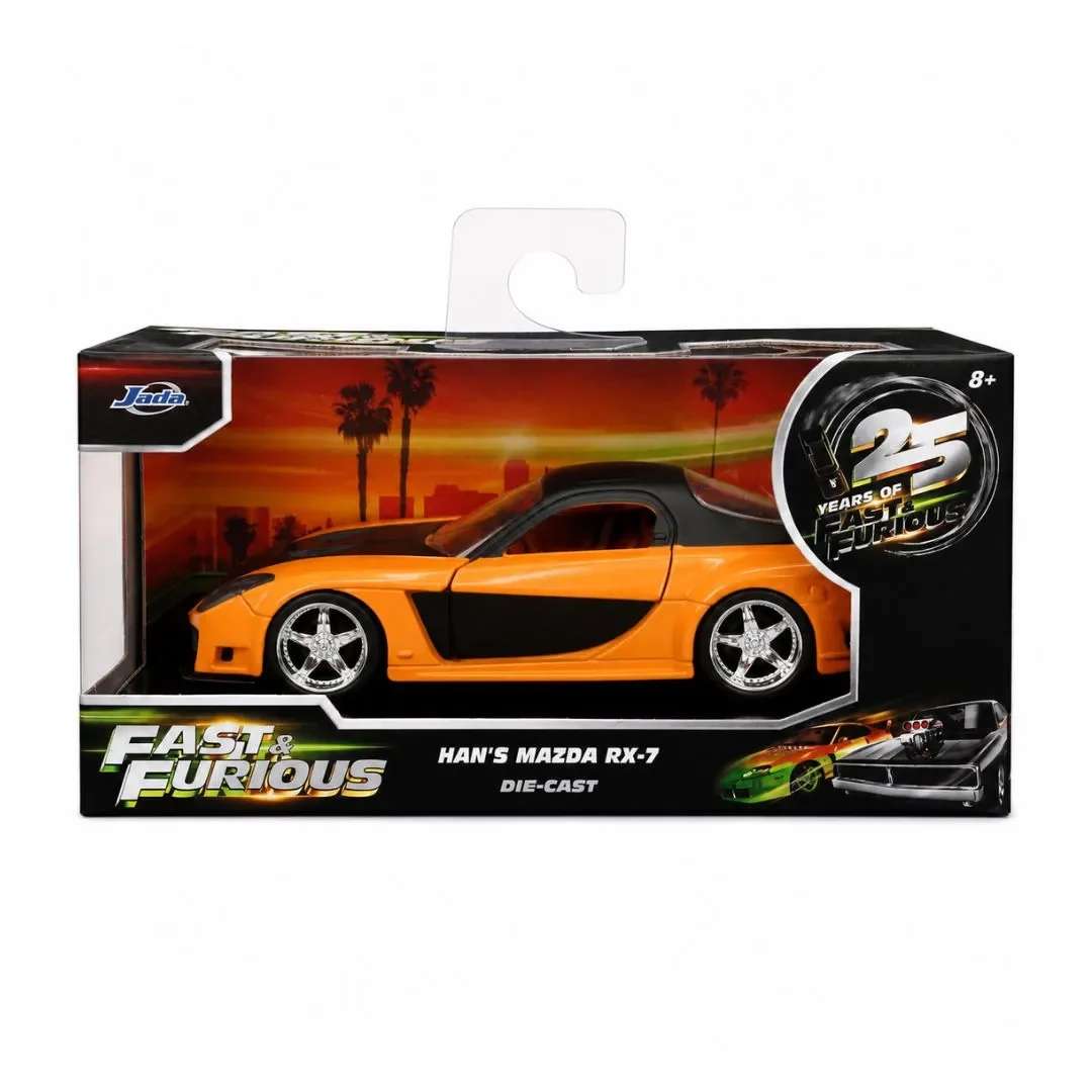 RAPIDOS Y FURIOSOS DIECAST MAZDA RX-7 ESCALA 1:323