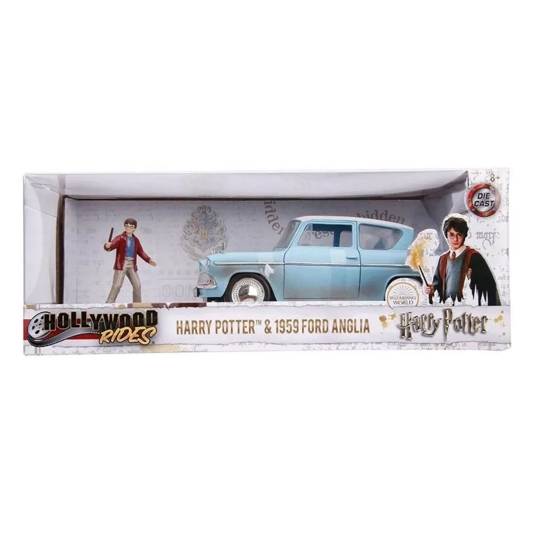 Harry Potter Diecast Ford Angila 1959 con Figura y Coche4