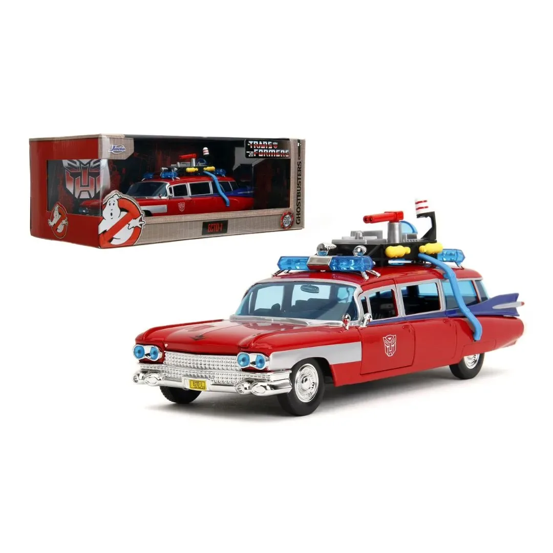 Auto Cazafantasma/Optimus Prime - Modelo Fundido a Presión Escala 1:246
