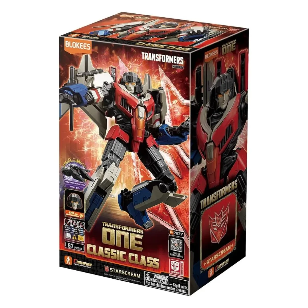 Blokees Transformers One Starscream Class 16 Armable - 87 pzas4