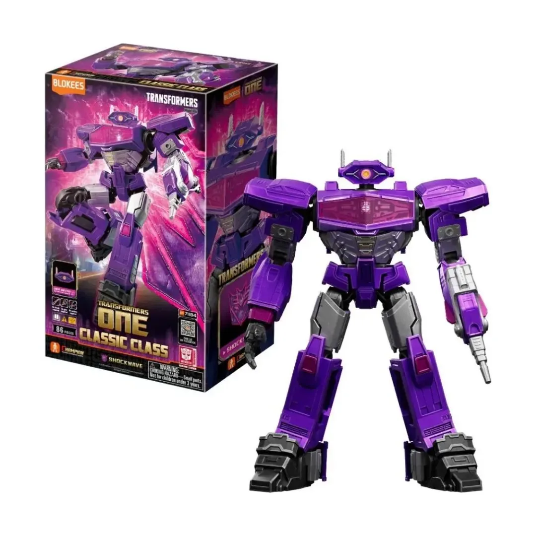 Blokees Transformers One Shockwave Class 18 Armable - 86 pzas4