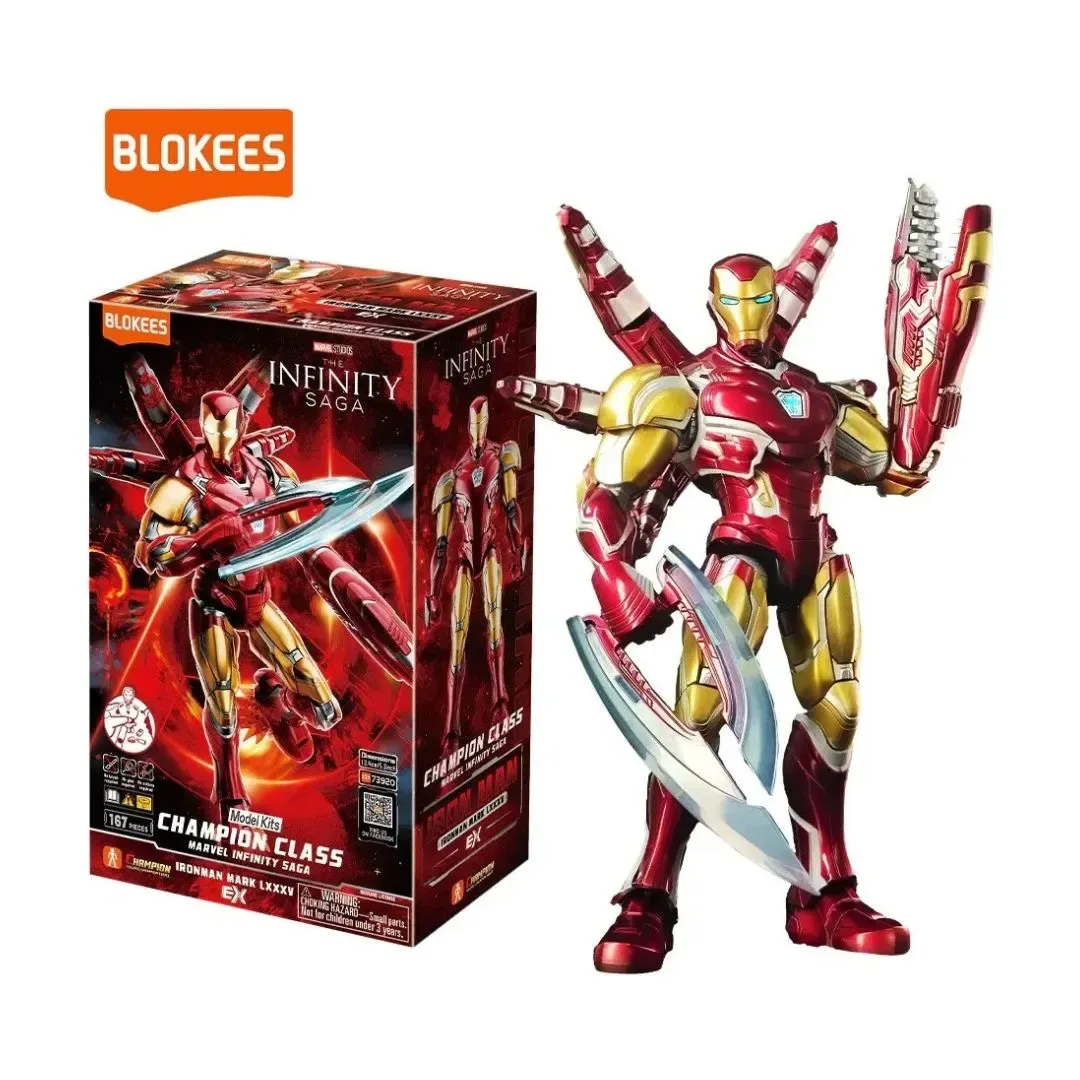 Blokees Marvel Iron Man 167 pzas Figura de Accion Coleccionable6