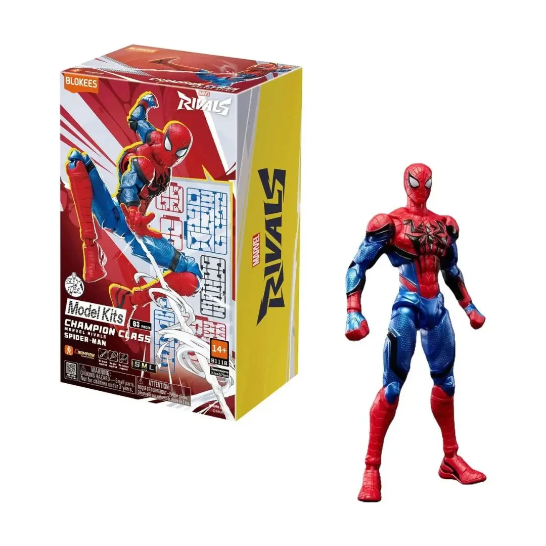 Figura de Spider-Man Marvel Rivals Champion Class Articulada - 90 pzas6