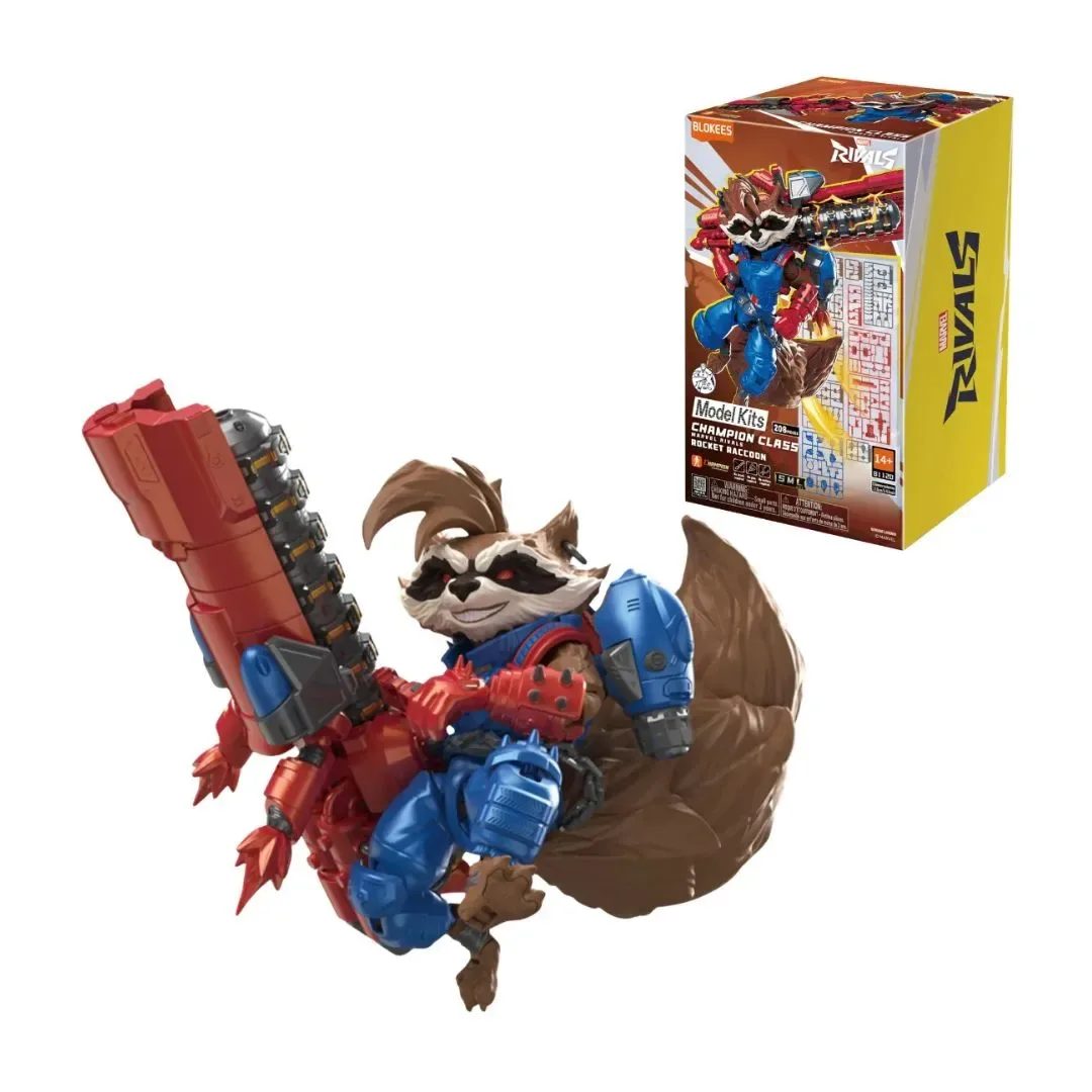 Blokees Marvel Rocket 208 pzas Figura de Acción Armable5