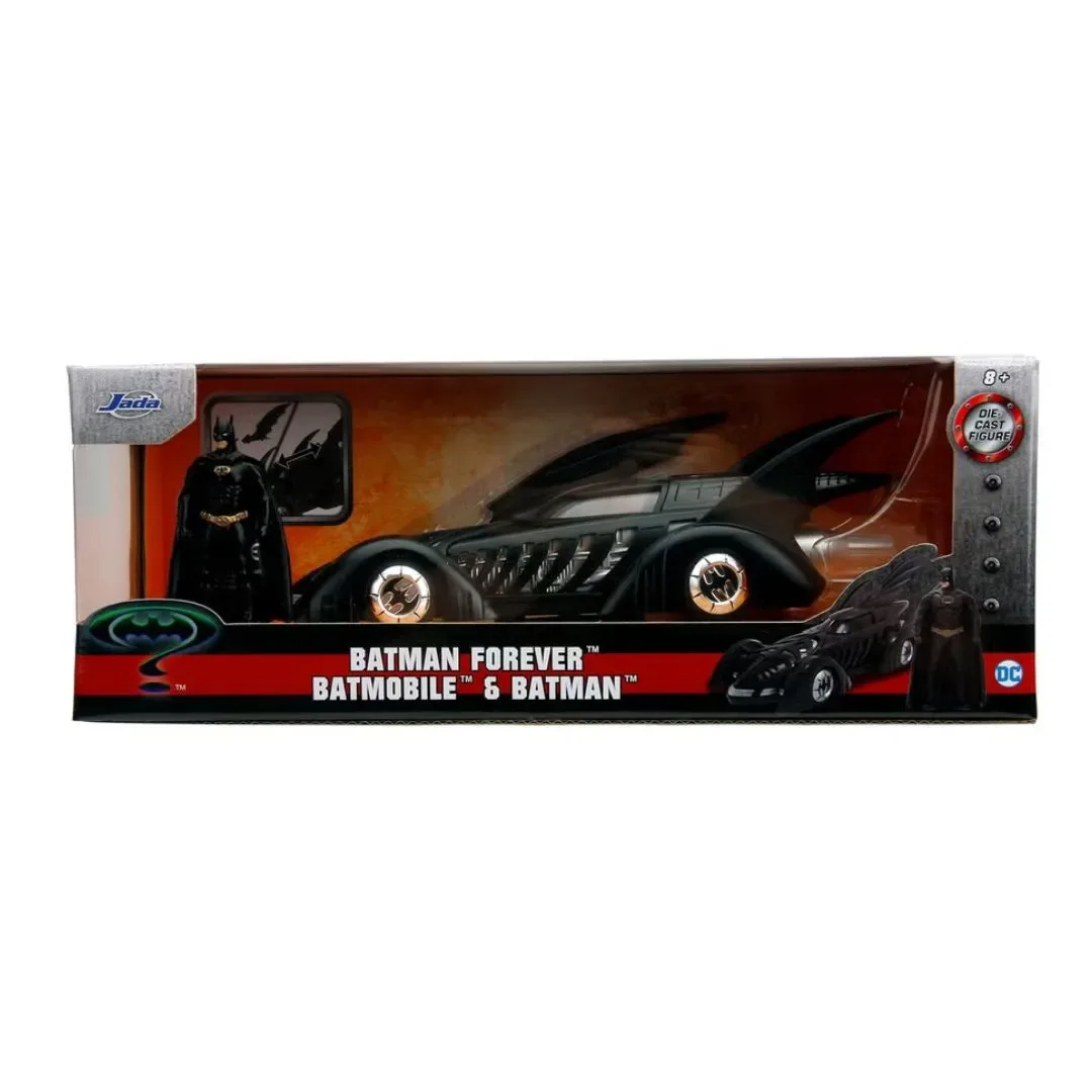 Batman Batimovil Diecast 1995 Jada Escala 1:24 con Figura6