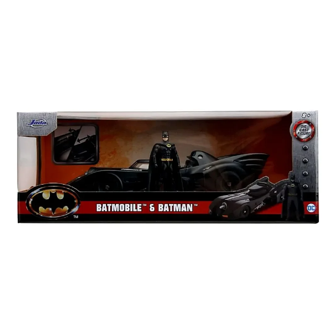 Batman Batimovil Diecast 1989 Escala 1:24 con Figura2
