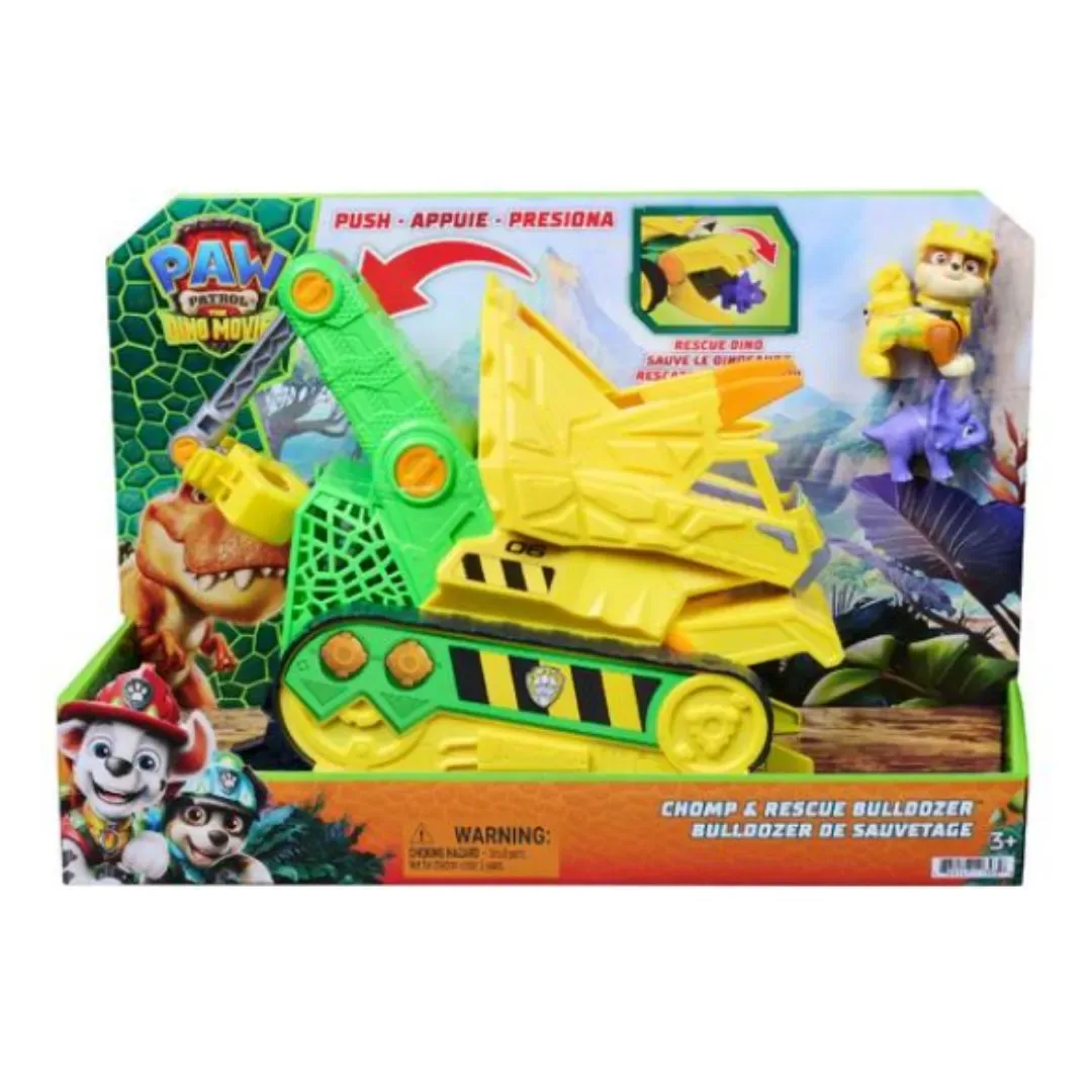 Patrulla Canina: The Dino Movie - Bulldozer de rescate de dinosaurios de Rubble3