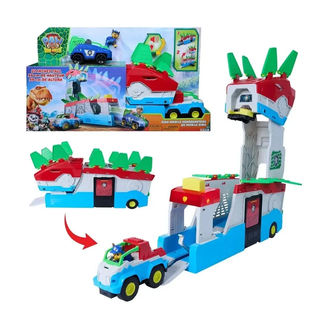 Cuartel General Móvil de Dino Transformable 2 en 1 - La película de Paw Patrol4