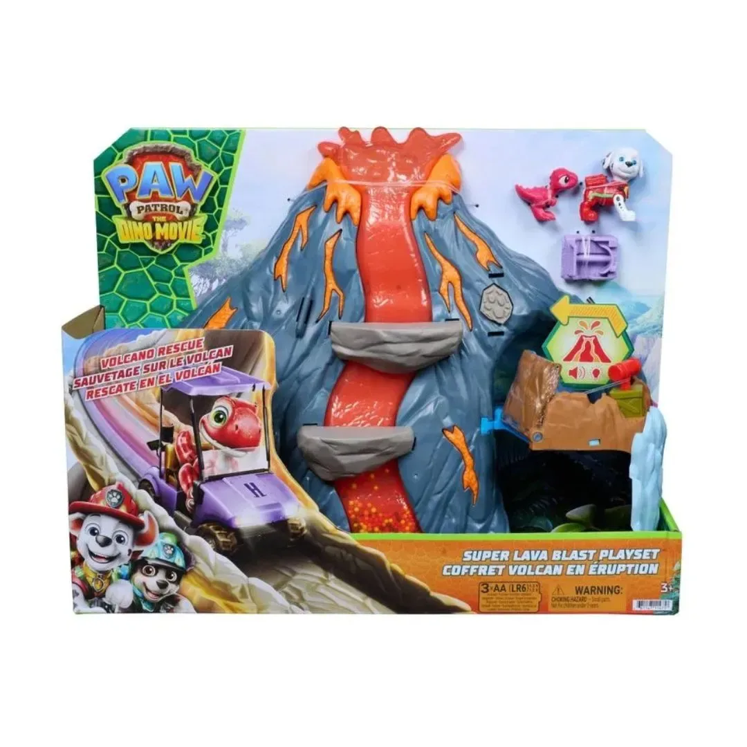 Set Juego Paw Patrol Super Lava Blast Película4